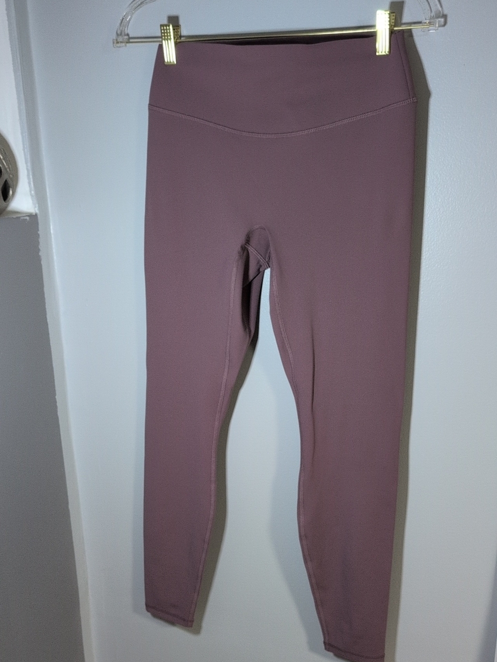 Mauve Pureluxe High-Waist Active Leggings
